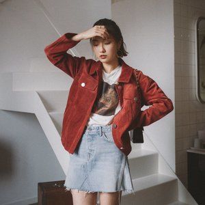 PETITE STUDIO NYC Corduroy Jacket